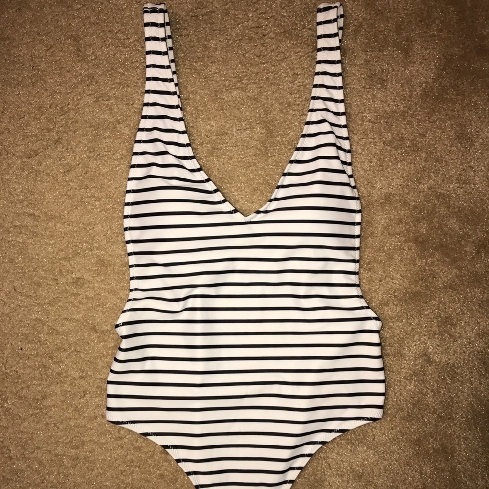 Flattering one piece